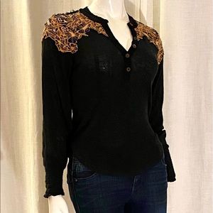 Free People Black Top